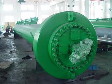 Cylindre hydraulique de grue simple industrielle de moteur, de piston tige de 45 à de 600mm